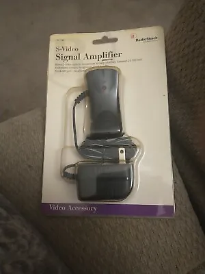 Radio Shack S-Video Signal Amplifier New In Original Package Free Shipping  • $12.95