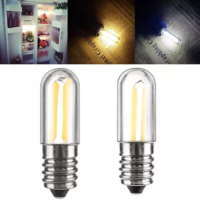 Dimmable 1W 2W 3W Mini E14 E12 LED Fridge Freezer Filament Light Bulb Lamp RH857 • $3.19