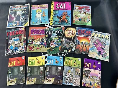 Fabulous Furry Freak Brothers Fat Freddy’s Cat See List In Photos Good • £150