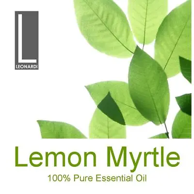 $22.95 • Buy Lemon Myrtle Essential Oils - 100% Pure Grade- 10ml, 50ml, 100ml, 500ml, 1 Litre