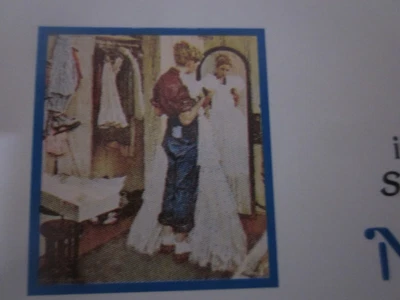 $22.99 • Buy Vintage Danbury Mint Porcelian Doll  Prom Dress  Norman Rockwell Collection