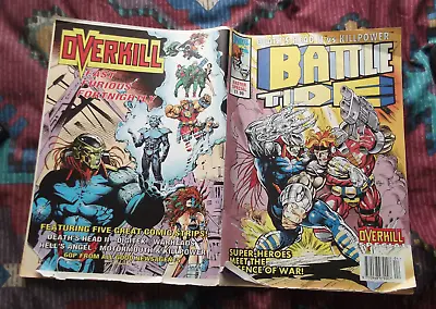 Battletide Marvel UK Easter Special 1993 - Poster Intact. • £6.99