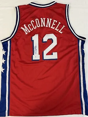 Timothy John McConnell Jr. Philadelphia 76ers Signed Autographed Jersey COA • £115.70