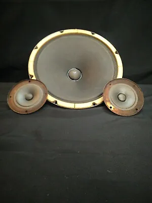 Vintage 12  Alnico Woofer Speaker 35-1611-7 W/ Two 4  Tweeters (B8) • $44