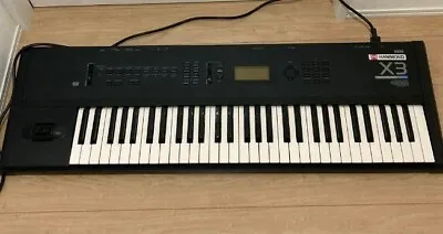 KORG X3 Synthesizer Keyboard Music Workstation Black From Japan Used • $399