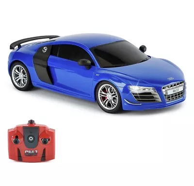 CMJ RC Cars™ Audi R8 GT Officially Licensed Remote Control Car 1:24 Scale • £15.99