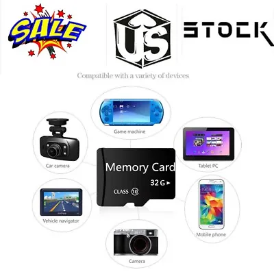 32G Memory Memory Card For Cameras • $9.99