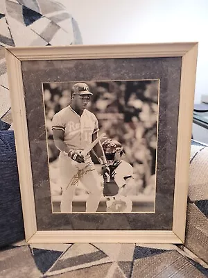 Bo Jackson Black & White Royals Autographed Signed 8x10 Framed Photo Picture • $39.99