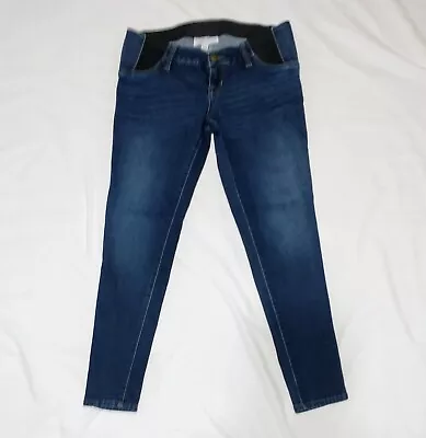 Isabel Maternity By Ingrid & Isabel Dark Wash Maternity Skinny Jeans Size 6 28 R • $7.95