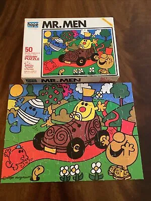 Vintage - Mr Men 50 Piece Jigsaw Puzzle - Complete • £5