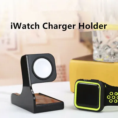 $4.59 • Buy For Apple Watch IWatch Charger Holder Cradle Bracket Charging Dock Plastic Stand