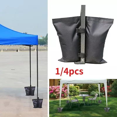 1/4PCS Weights Sandbag Garden Gazebo Foot Leg Feet For Marquee Party Tent Tool • £7.69