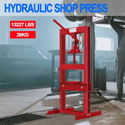 Heavy Duty Shop Press Floor H Frame Manual Press Hydraulic Jack Stand Equipment • $100.99