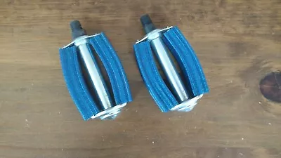 NOS Vintage Excel XL B-4 Huffy Wheel Banana Seat Muscle Bike Blue Glitter Pedals • $79.99