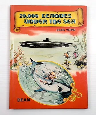 Jules Verne 20000 Leagues Under The Sea (1977 Hardcover) ILLUSTRATED Dean Books • £15.63