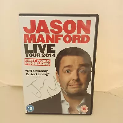 Jason Manford Live Tour 2014 DVD First World Problems *Signed* [HM] • £9.99