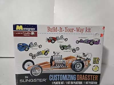 Monogram 1-25 Scale The Slingster Customizing Dragster Sealed New Nice • $40