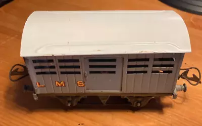 HORNBY SERIES O GAUGE. No.1. LMS Cattle Wagon. Excellent Condition. No Box. • £15.95