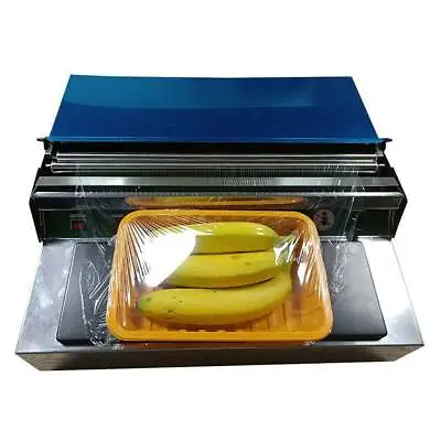 220V Electric Heating Plastic Film Sealing Machine Fruit Baler Food Wrapper 45CM • £216