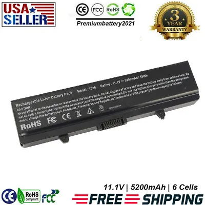 ✅Battery For Dell Inspiron 1525 1526 1545 1546 1440 1750 GW240 X284G RN873 M911G • $13.99