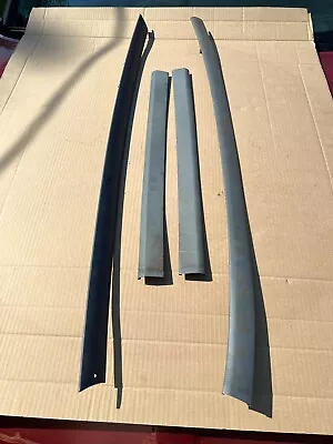 78-88 Monte Carlo Cutlass Headliner Metal Trim Mouldings Molding Blue 4pc Set • $139.99