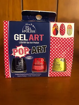 IBD Just Gel Polish Gel Art Pop Art Kit (0.25 Oz Each) (56950) • $6.95