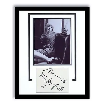 Marianne Faithfull AUTOGRAPH Signed Photo Custom Framed 11x14 Display ACOA • $250