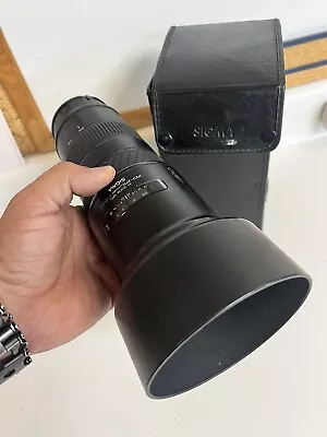 Sigma AF ZOOM APO 70-210mm F/2.8 Lens For Sony Minolta From W/Hood Case Filter • $30