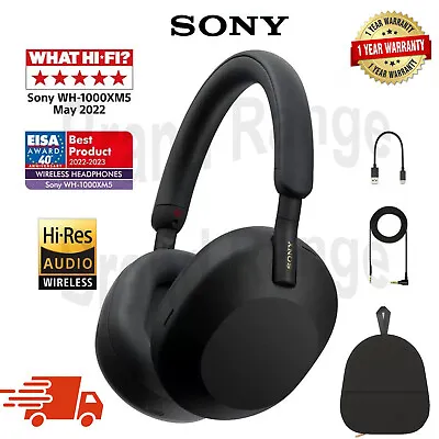 £279.95 • Buy Sony WH-1000XM5 Bluetooth Noise Cancelling Wireless  Over Ear Headphones - Black