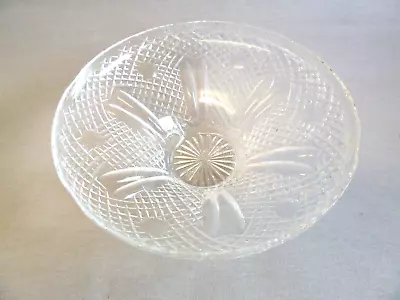 Vintage Waterford Crystal 12” Centrepiece Round Fruit Bowl/Dish. • £65