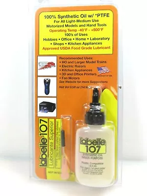 LaBelle Lubricant #107 - Plastic Compatible Motor Oil - Medium Weight 1/2-Ounce • $8.95