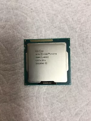 Intel Core I7-3770 3.4 GHz 4-Core SR0PK CM8063701211600 • $39.50