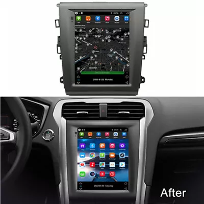 For 2013-2020 Ford Fusion Mondeo Android12 Stereo Radio GPS Navigation Wifi 9.7  • $218.36