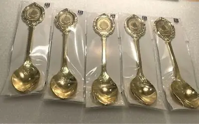 Puella Magi Madoka Magica Goods Lot Of 5 Tea Spoon Soul Gem Complete Set • $145.96