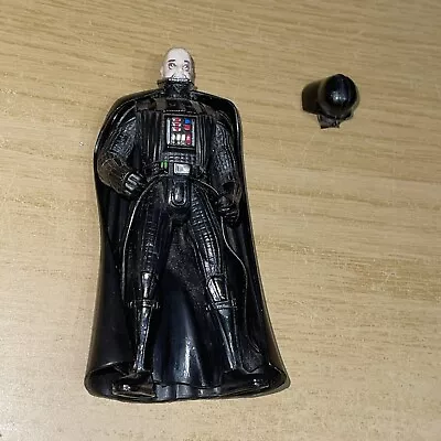 Star Wars POTF 2 Darth Vader Removable Helmet Freeze Frame Figure 1997 UK • £9.90
