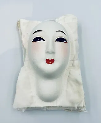 Miniature Japanese Paper Mache Mask ~ 10.5 Cm Tall • $13.05