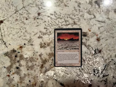 Mtg Miscut Ice Age Drought Magic The Gathering Miscut Ice Age Out Of Print • $2.75