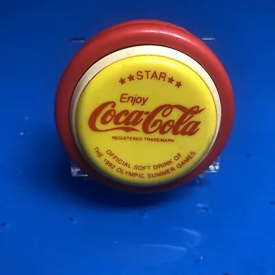 1 X Russell STAR 1992 Barcelona 92 Olympics Yoyo Coke Coca Cola  Brand New Yo Yo • $69