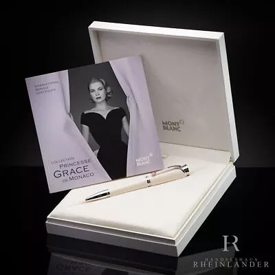 Montblanc Muses Line Princess Grace De Monaco Ivory Ballpoint Pen ID 111754 OVP • $2999