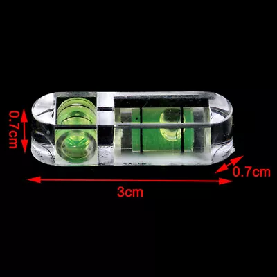 2Pcs Mini T-type Bubble Spirit Level Acrylic Measuring Level Adjustment • $1.65