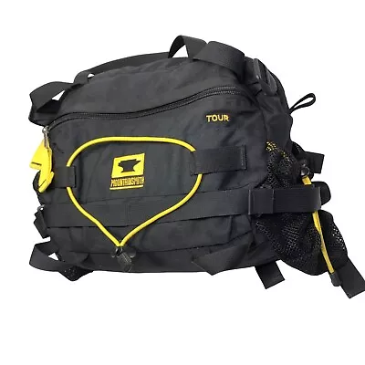 Mountainsmith Tour Hiking Day Lumbar Fanny Pack Bag Outdoor Black And Yellow • $35