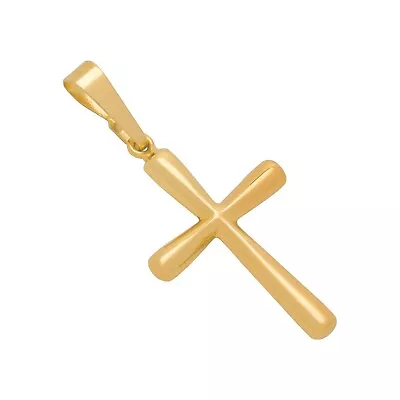 14k Gold Cross Pendant Religious Charms For Women And Men - Multiple Designs • $74.75