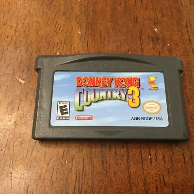 $24.95 • Buy Donkey Kong Country 3 Authentic & Tested (Nintendo Game Boy Advance GBA 2005)