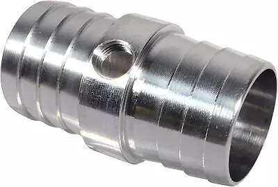 Radiator Hose Barb Coupler With 1/8  NPT Port 1-1/4  To 1-1/2  Steam • $33.99