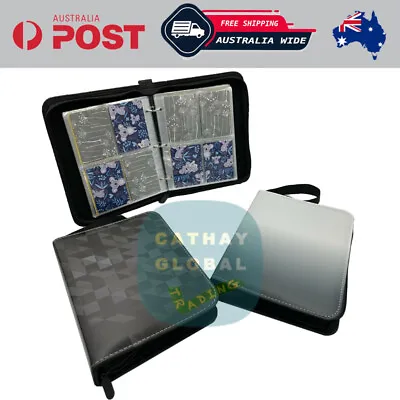 400 Pockets Trading Card Folder Binder Album Book Game Holder Case For Pokemo • $25