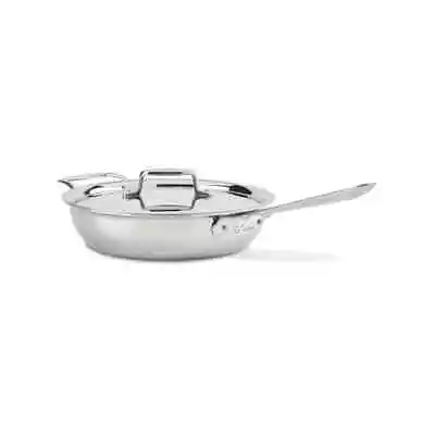 All-Clad D5 5-ply Stainless-Steel 3 Qt Essential Pan NO LID • $59.99