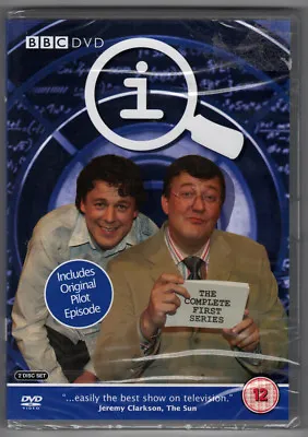 QI THE COMPLETE FIRST SERIES DVD With Stephen Fry - BRAND NEW SEALED • £4