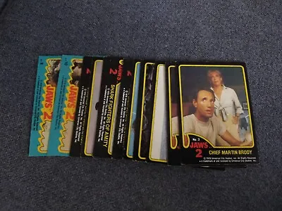 1978 Jaws 2 Movie Trading Card & Stickers Topps Cards - Please Pick Up Your Card • $1.69
