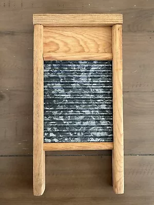 Vintage Wooden Washboard  • $10.88