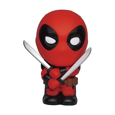 Marvel Deadpool Money Box Piggy Bank Brand New • £29.99